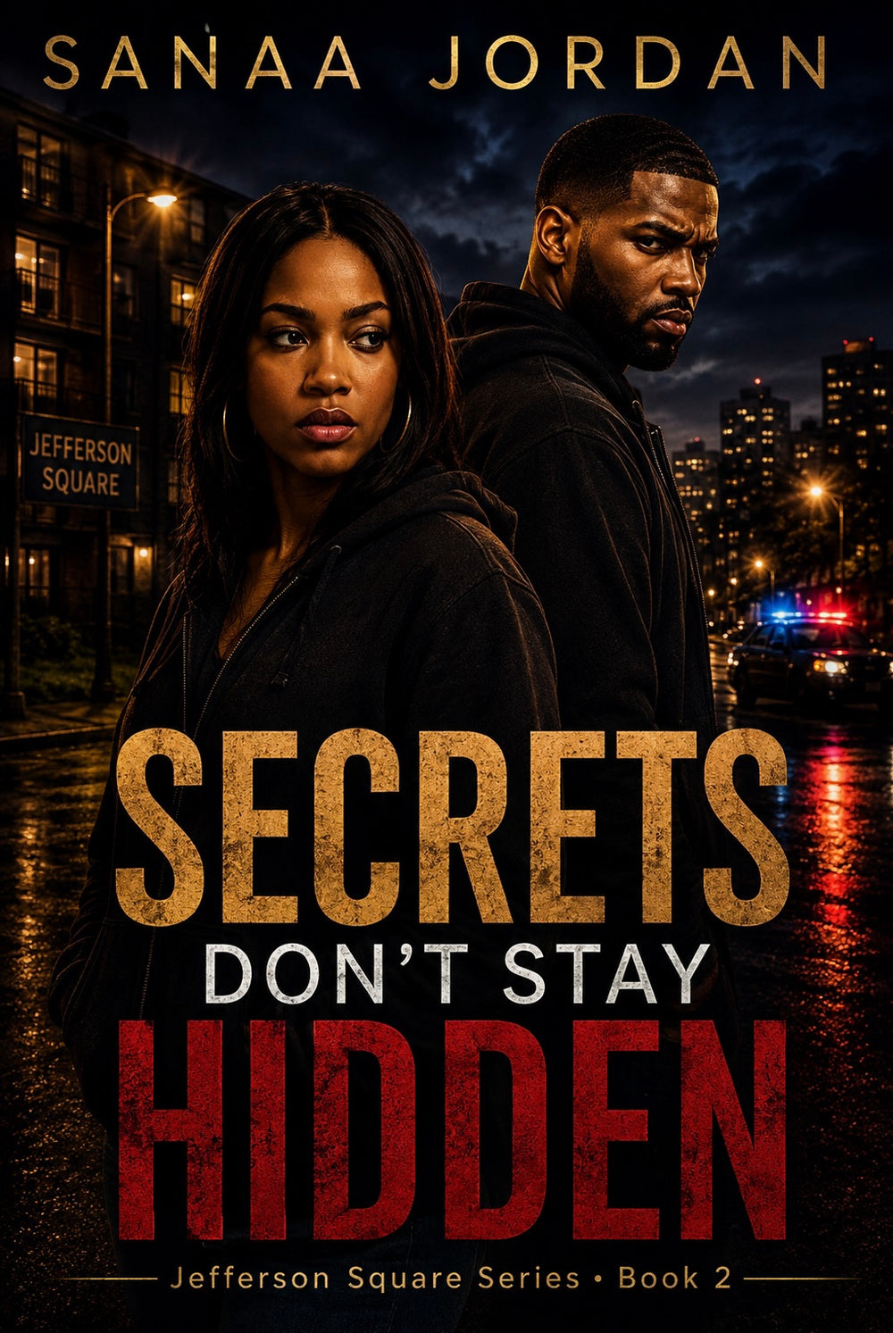Secrets Don’t Stay Hidden — Jefferson Square Book Two by Sanaa Jordan