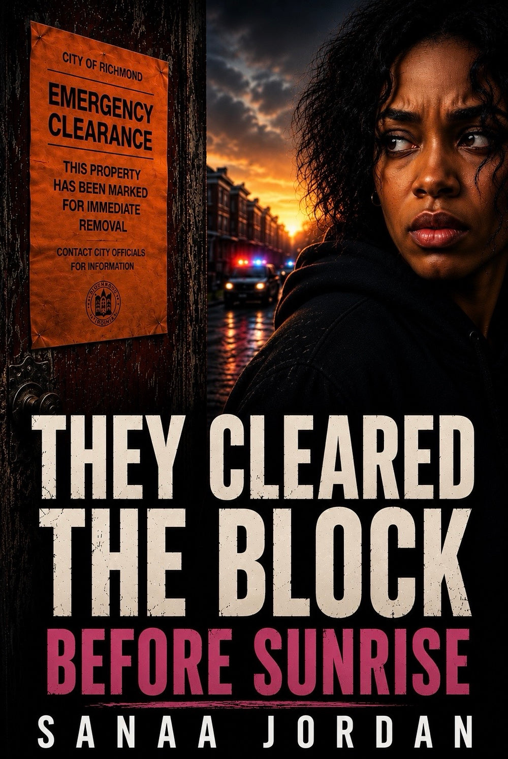 They Cleared the Block Before Sunrise by Sanaa Jordan