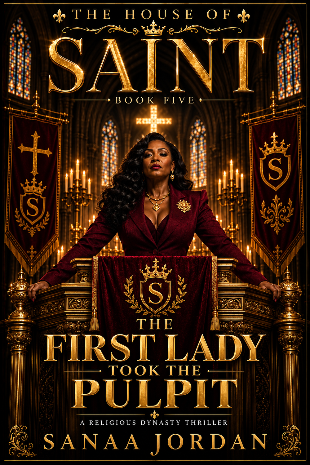 The First Lady Took the Pulpit by Sanaa Jordan, House of Saint Book Five